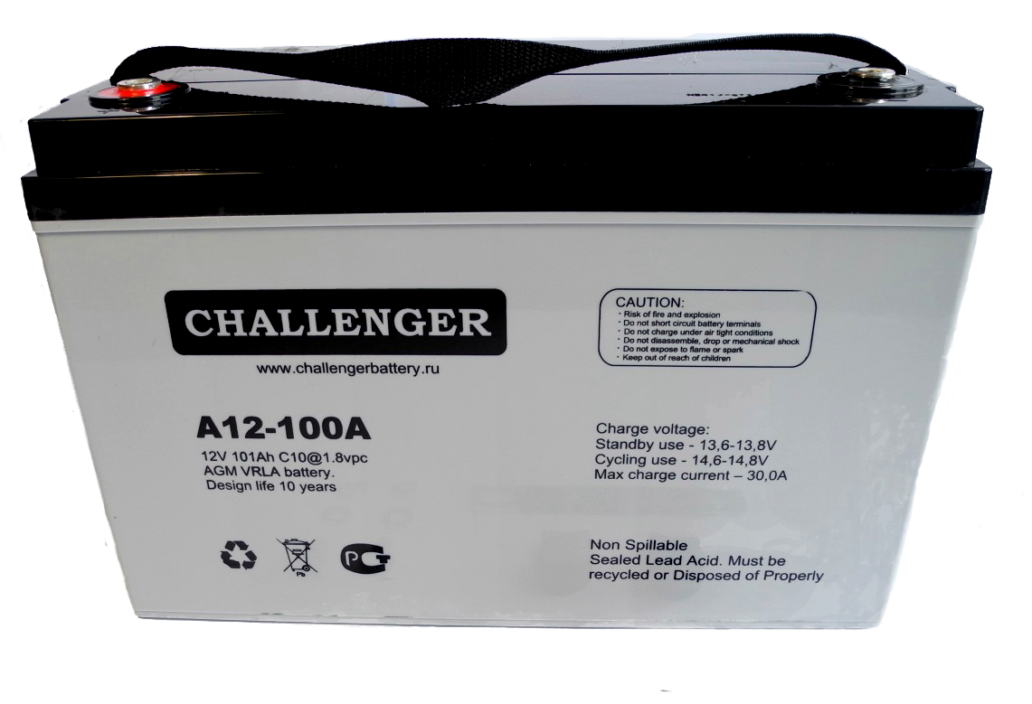  батарея Challenger A12-100 (12В 100 А/ч)